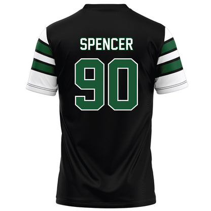 UAB - NCAA Football : Christopher Spencer - Black Football Jersey-1