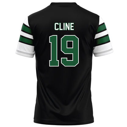 UAB - NCAA Football : Gabriel Cline - Black Football Jersey-1