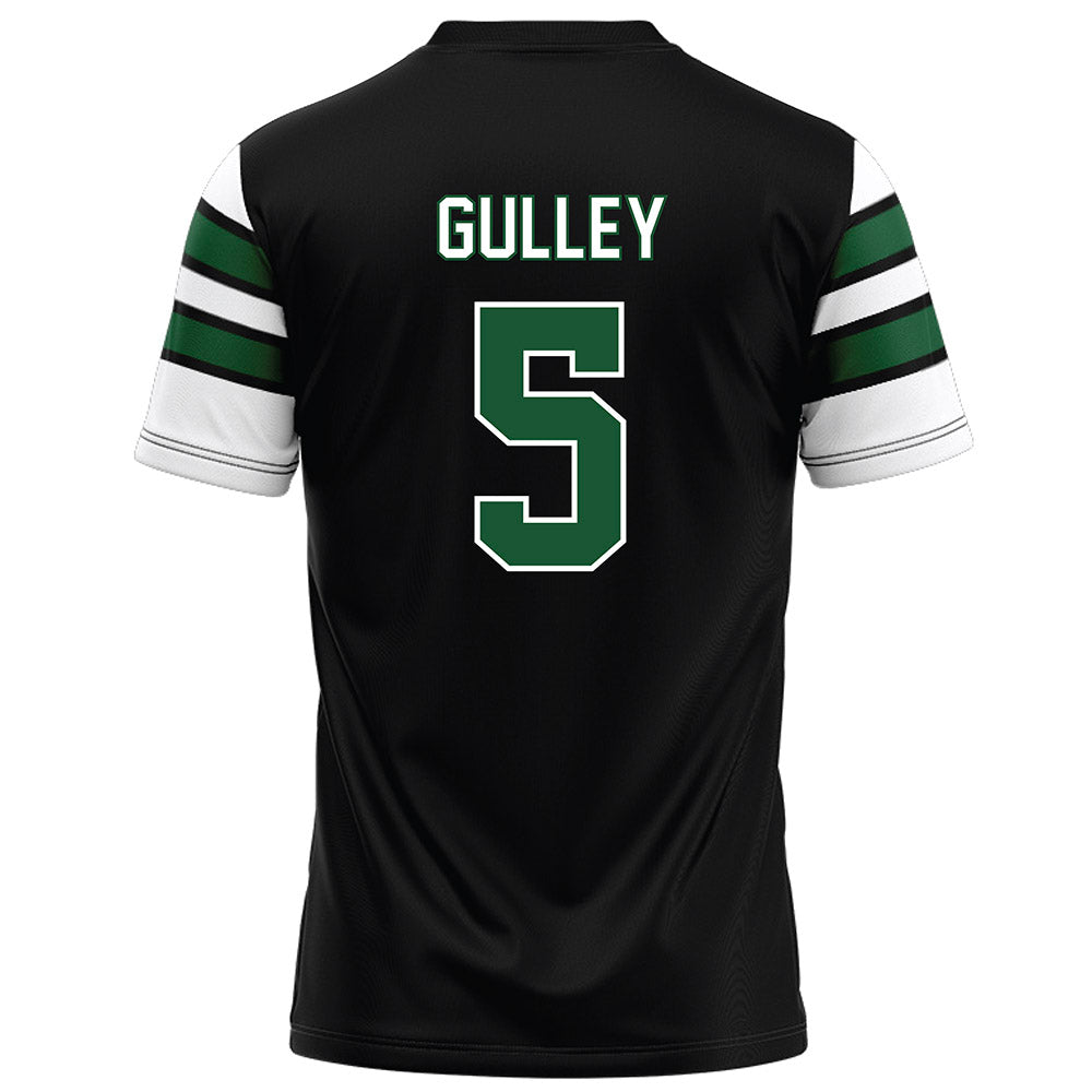 UAB - NCAA Football : Delvon Gulley - Black Football Jersey-1