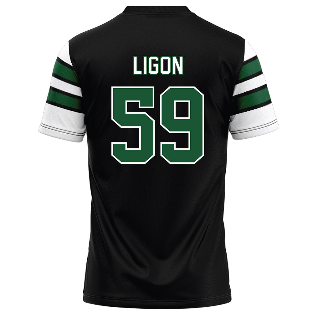 UAB - NCAA Football : Jaden Ligon - Black Football Jersey-1