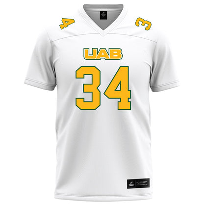 UAB - NCAA Football : Jonathan Allen - White Football Jersey-0