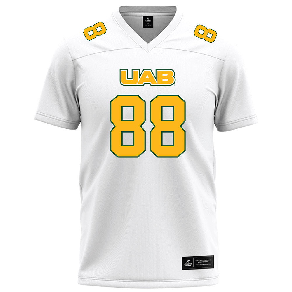 UAB - NCAA Football : JC Sivley - White Football Jersey-0