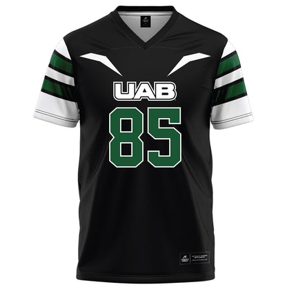 UAB - NCAA Football : Clay Smelley - Black Football Jersey-0