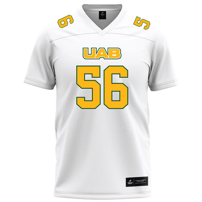 UAB - NCAA Football : Myles Cook - White Football Jersey-0