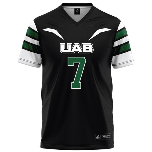 UAB - NCAA Football : adrian maddox - Black Football Jersey-0
