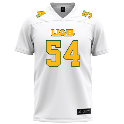 UAB - NCAA Football : Kyle Mosley - White Football Jersey-0
