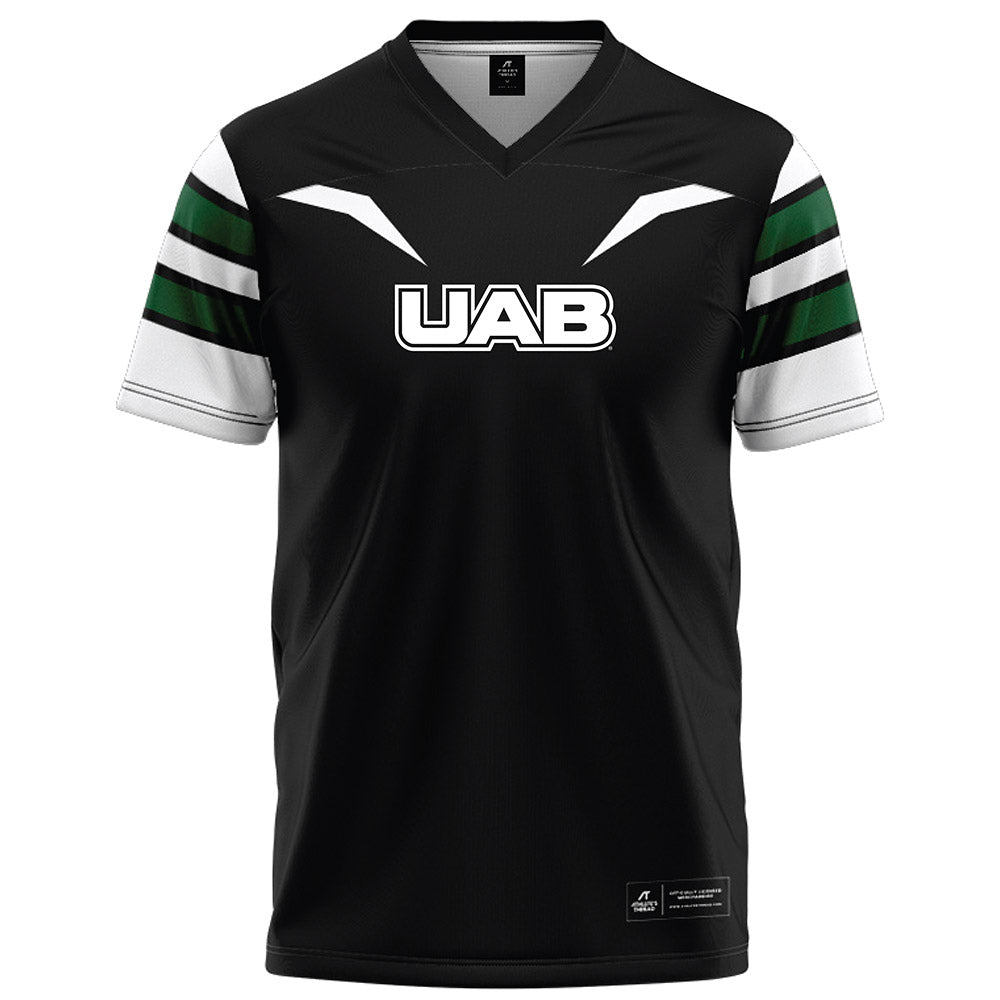 UAB - NCAA Football : Rashad Robinson - Black Football Jersey-0