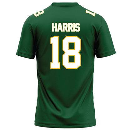 UAB - NCAA Football : Daniel Harris - Green Football Jersey-1