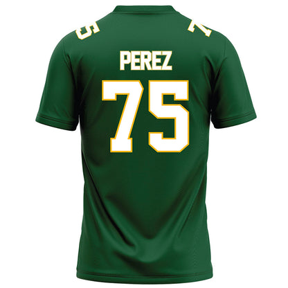 UAB - NCAA Football : Calib Perez - Green Football Jersey-1