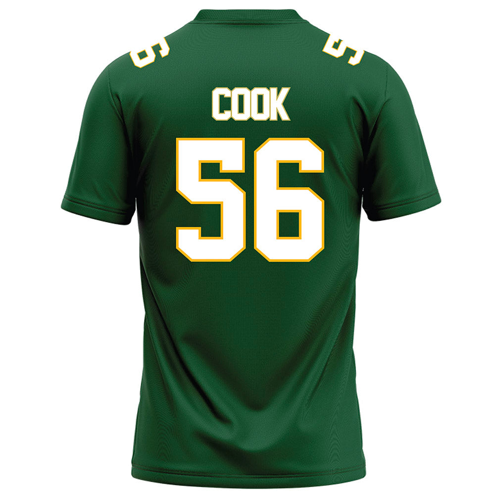 UAB - NCAA Football : Myles Cook - Green Football Jersey-1
