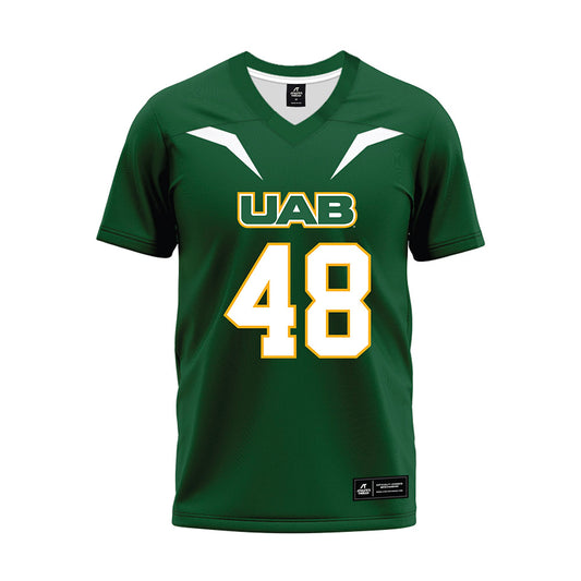 UAB - NCAA Football : Phillip Davison - Green Football Jersey-0