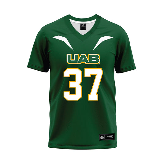 UAB - NCAA Football : Love Kirby - Green Football Jersey-0