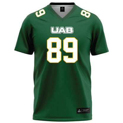 UAB - NCAA Football : Jamin Graham - Green Football Jersey-0