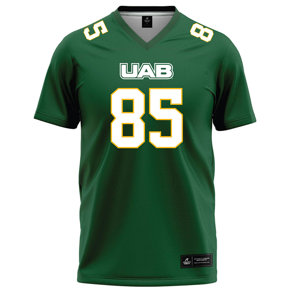 UAB - NCAA Football : Clay Smelley - Green Football Jersey-0