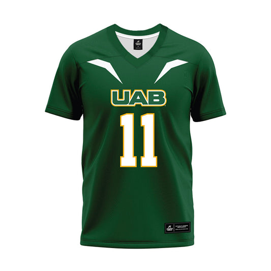 UAB - NCAA Football : Dallas Payne - Green Football Jersey-0