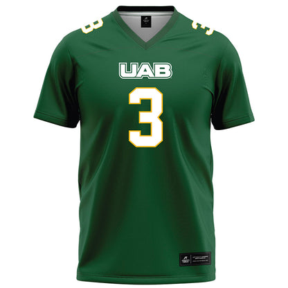 UAB - NCAA Football : Ray Thornton III - Green Football Jersey-0