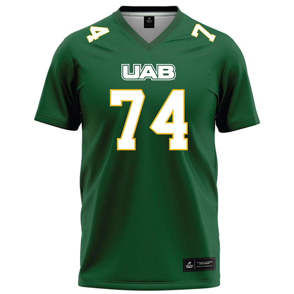 UAB - NCAA Football : Barry Walker - Green Football Jersey-0