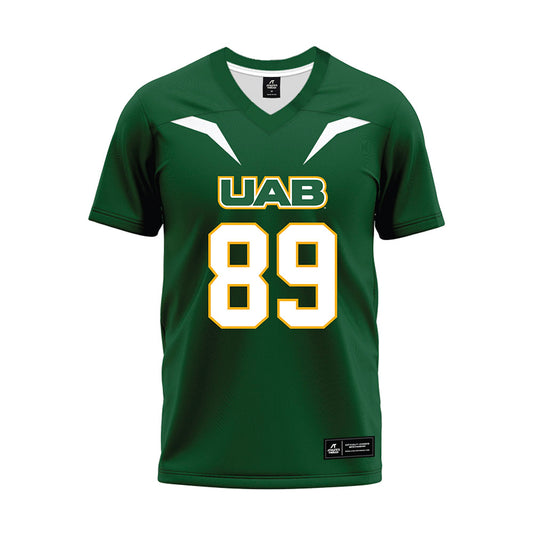 UAB - NCAA Football : Jamin Graham - Green Football Jersey-0