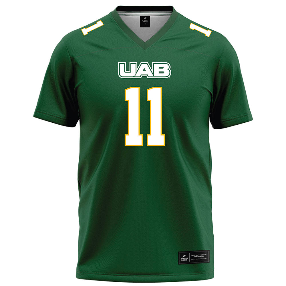 UAB - NCAA Football : Adrian Posse - Green Football Jersey-0