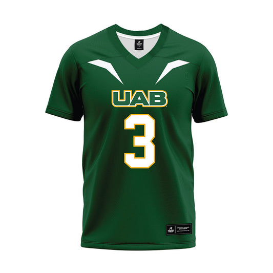 UAB - NCAA Football : Jaylyn Ferguson - Green Football Jersey-0