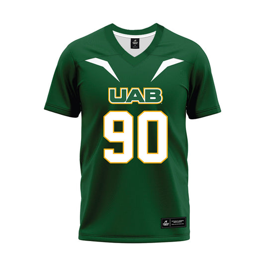 UAB - NCAA Football : Christopher Spencer - Green Football Jersey-0