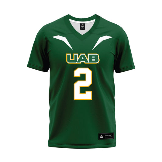 UAB - NCAA Football : Roderick Robinson - Green Football Jersey-0