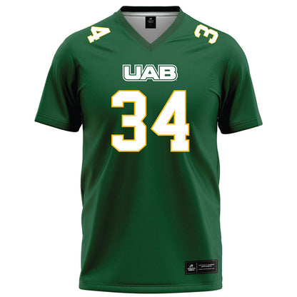 UAB - NCAA Football : Jonathan Allen - Green Football Jersey-0