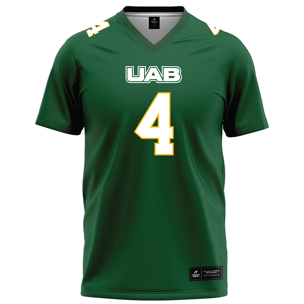 UAB - NCAA Football : EJ Reid - Green Football Jersey-0