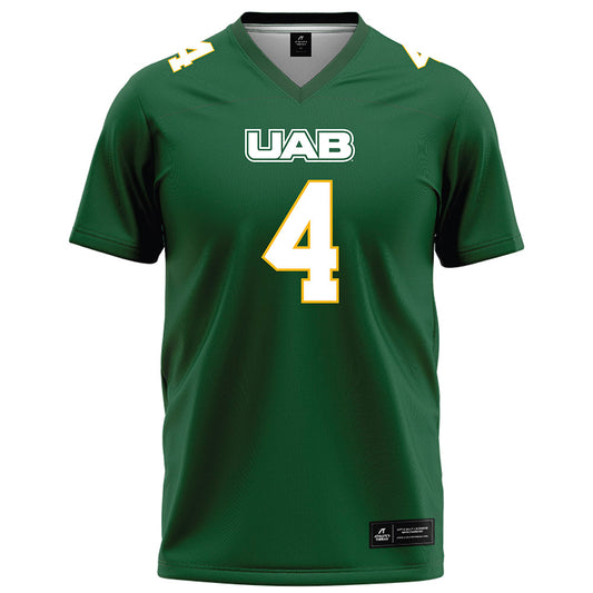 UAB - NCAA Football : EJ Reid - Green Football Jersey-0
