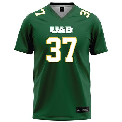 UAB - NCAA Football : Love Kirby - Green Football Jersey-0