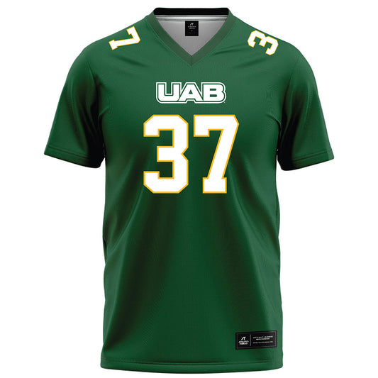 UAB - NCAA Football : Love Kirby - Green Football Jersey-0