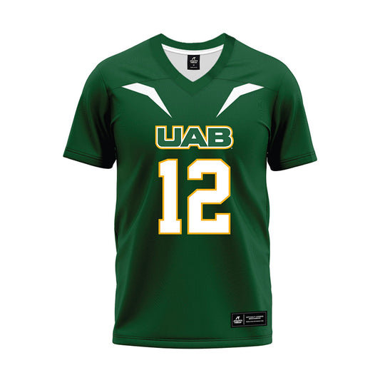 UAB - NCAA Football : Jaylen Elder - Green Football Jersey-0