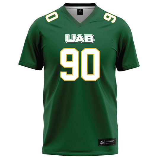 UAB - NCAA Football : Christopher Spencer - Green Football Jersey-0