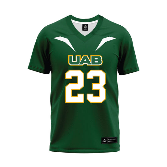 UAB - NCAA Football : Ricky Lee III - Green Football Jersey-0