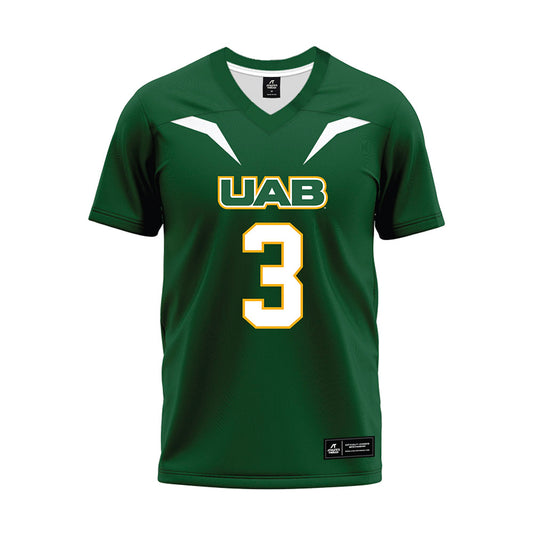 UAB - NCAA Football : Ray Thornton III - Green Football Jersey-0