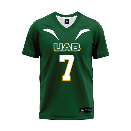 UAB - NCAA Football : adrian maddox - Green Football Jersey-0