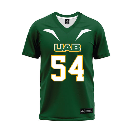 UAB - NCAA Football : Kyle Mosley - Green Football Jersey-0