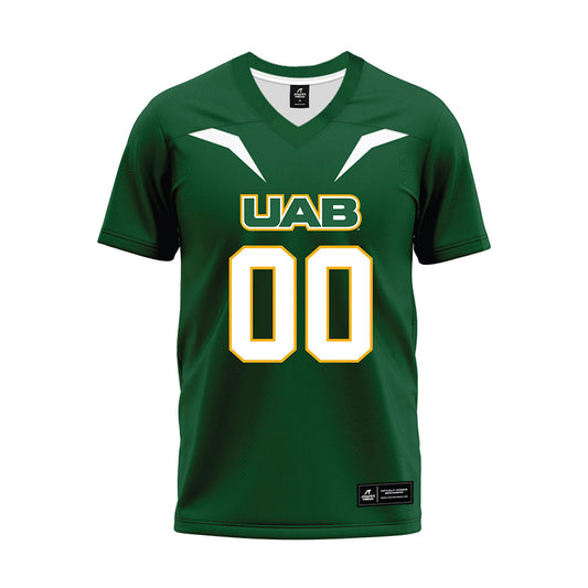 UAB - NCAA Football : Badger Hargett - Green Football Jersey-0