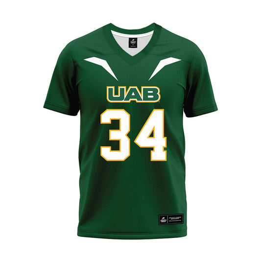 UAB - NCAA Football : Jonathan Allen - Green Football Jersey-0