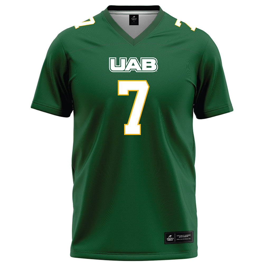 UAB - NCAA Football : adrian maddox - Green Football Jersey-0