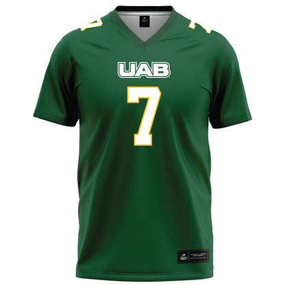 UAB - NCAA Football : adrian maddox - Green Football Jersey-0