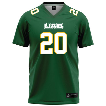 UAB - NCAA Football : Aj Brown - Green Football Jersey-0