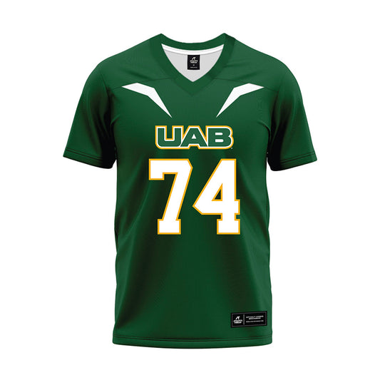 UAB - NCAA Football : Barry Walker - Green Football Jersey-0