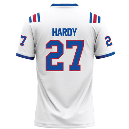 LA Tech - NCAA Football : Grayson Hardy - White Football Jersey-1