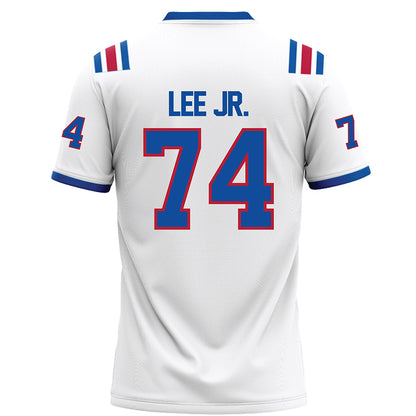 LA Tech - NCAA Football : Jamon Lee Jr. - White Football Jersey-1