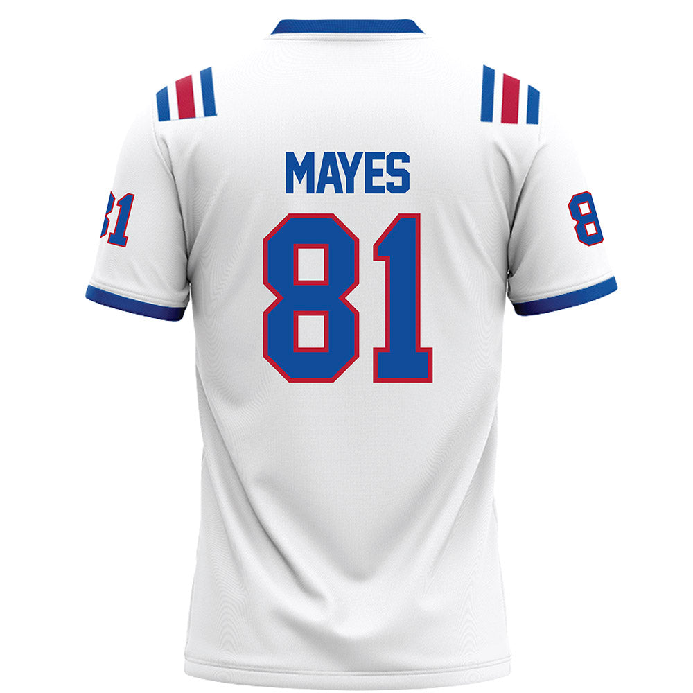 LA Tech - NCAA Football : Will Mayes - White Football Jersey-1