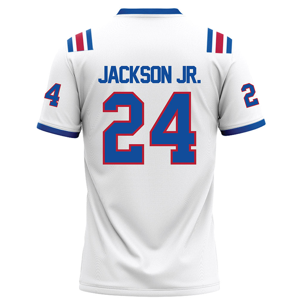 LA Tech - NCAA Football : Alonzo Jackson Jr. - White Football Jersey-1