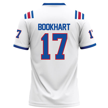 LA Tech - NCAA Football : Demario Bookhart - White Football Jersey-1