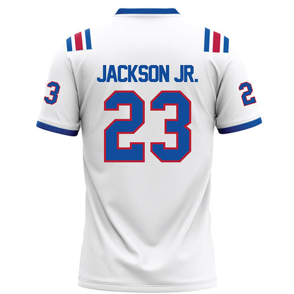 LA Tech - NCAA Football : Alonzo Jackson Jr. - White Football Jersey-1