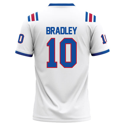 LA Tech - NCAA Football : Jackson Bradley - White Football Jersey-1